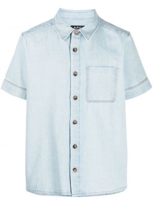 Camicia A.p.c. blu