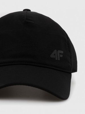 Однотонна кепка 4f чорна