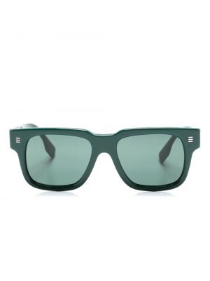 Okulary przeciwsłoneczne z nadrukiem Burberry Eyewear zielone