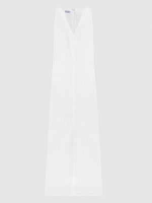 Белое длинное платье Brunello Cucinelli