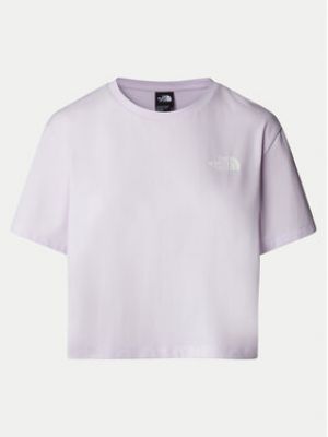 T-shirt large The North Face violet