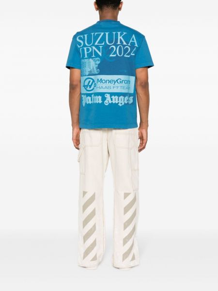 T-shirt aus baumwoll Palm Angels