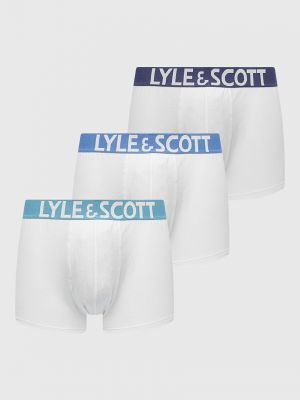 Lyle & Scott boxeralsó Daniel (3 db) fehér, férfi Lyle & Scott