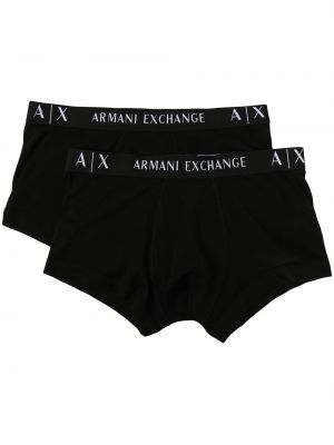 Trykt sokker Armani Exchange svart