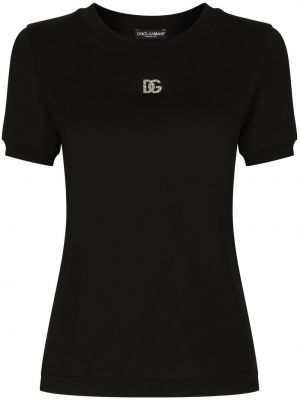 Tričko Dolce & Gabbana černé