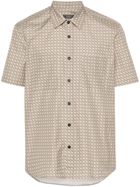 Chemise en coton à imprimé Peserico