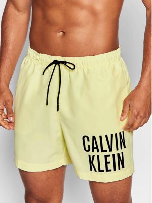 Шорти Calvin Klein Swimwear жълто