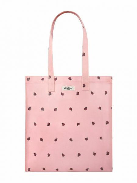 Большая сумка с принтом Cath Kidston розовая