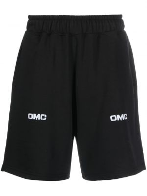 Shorts mit print Omc schwarz
