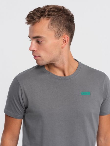 T-shirt Ombre Clothing grau