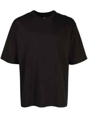 Bavlněné tričko s kulatým výstřihem Levi's černé