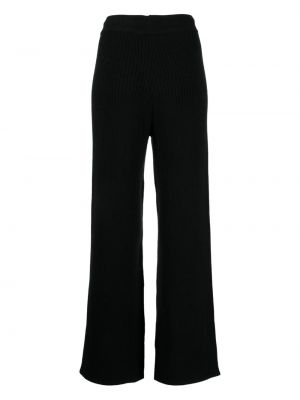 Kalhoty s výšivkou :chocoolate černé