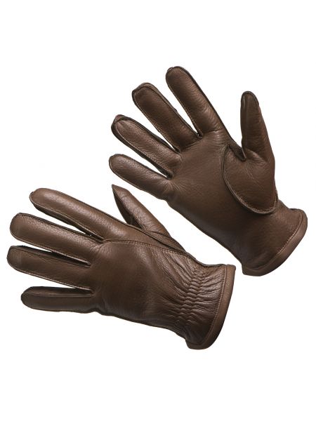 Коричневые перчатки Dr.koffer