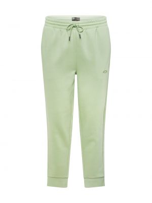 Спортивные штаны слим Oakley зеленые