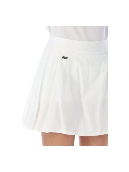Mini falda Lacoste blanco
