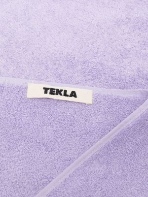 Peignoir en coton Tekla violet