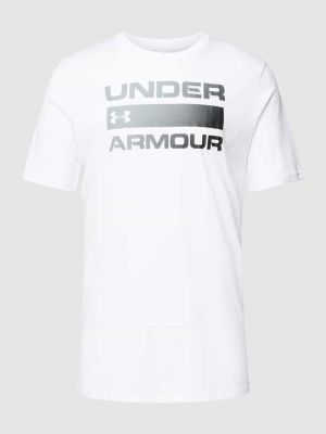 Koszulka z nadrukiem Under Armour biała