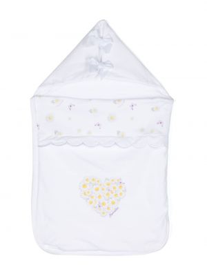 Φλοράλ τσάντα με σχέδιο Monnalisa λευκό