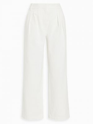 Luźne jeansy Tibi - Biały