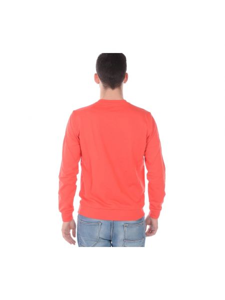 Bluza z kapturem Emporio Armani Ea7 czerwona
