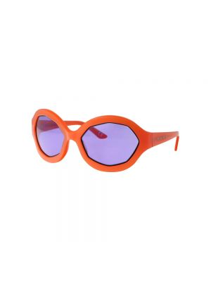 Okulary przeciwsłoneczne Marni pomarańczowe