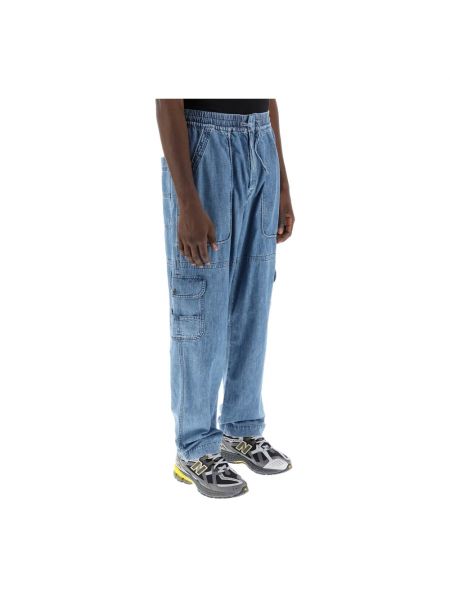 Pantalones cargo con bolsillos Isabel Marant azul