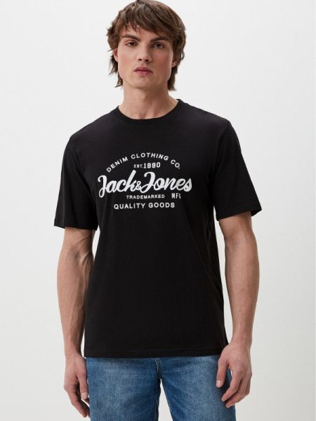 Футболка Jack & Jones черная
