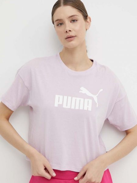 Koszulka Puma fioletowa