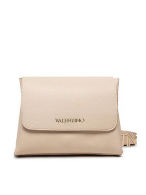 Бежевая сумка через плечо Valentino