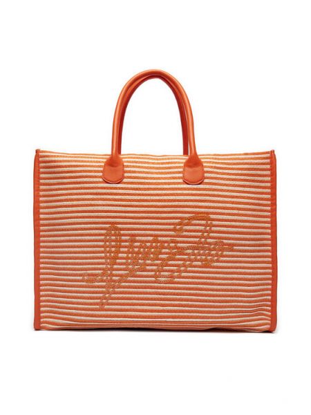 Nákupná taška Liu Jo oranžová