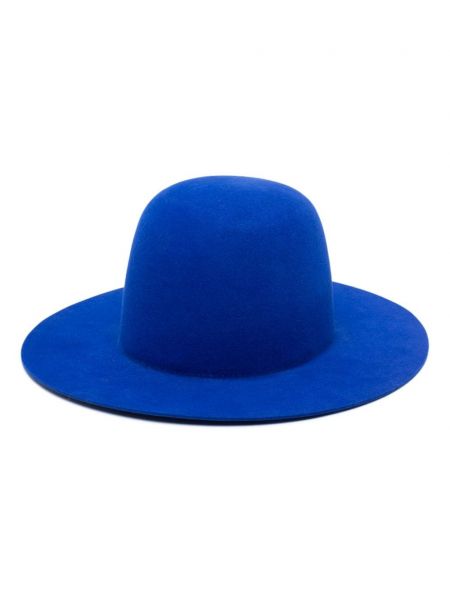 Вълнена шапка от филц Etudes синьо