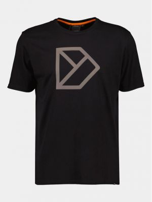Priliehavé tričko Didriksons čierna