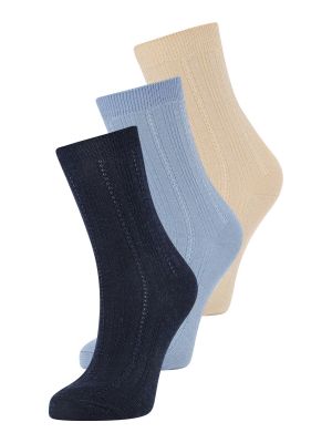 Чорапи Becksöndergaard светлосиньо