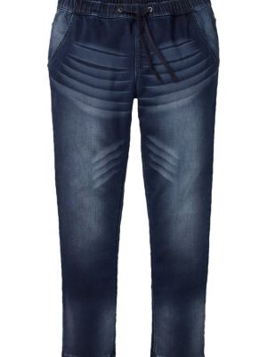 Спортивные прямые джинсы слим John Baner Jeanswear синие