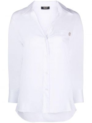 Риза с джобове Liu Jo бяло