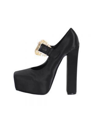 Chaussures de ville à talons Versace Jeans Couture noir
