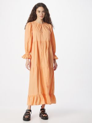 Макси рокля Line Of Oslo оранжево
