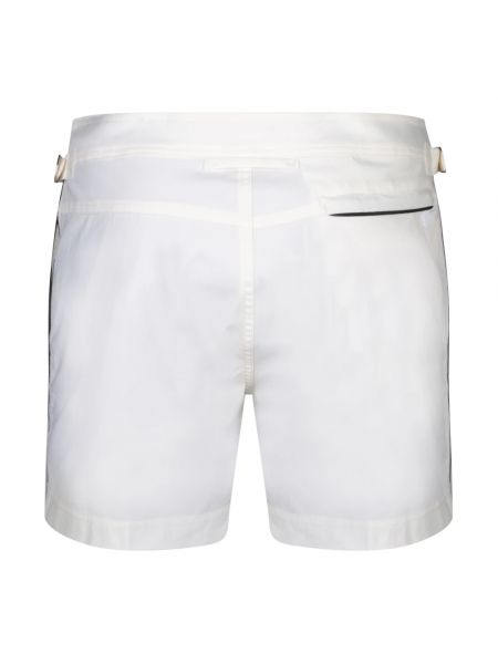 Pantalones cortos con cremallera casual Tom Ford blanco
