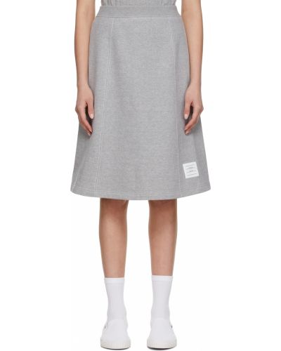 Хлопковая юбка миди Thom Browne