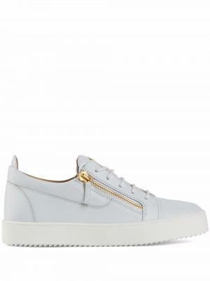 Lær sneakers Giuseppe Zanotti hvit