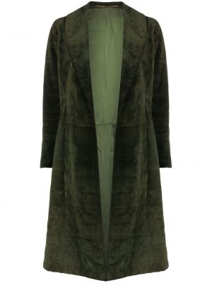 Cappotto ricamato A.n.g.e.l.o. Vintage Cult verde