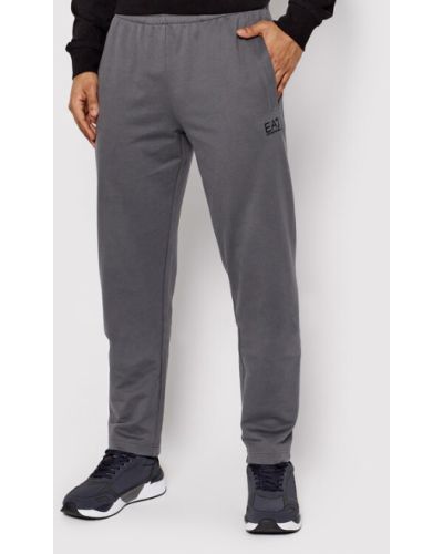Pantaloni tuta Ea7 Emporio Armani grigio