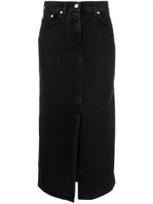 Bavlnená sukňa Loulou Studio čierna
