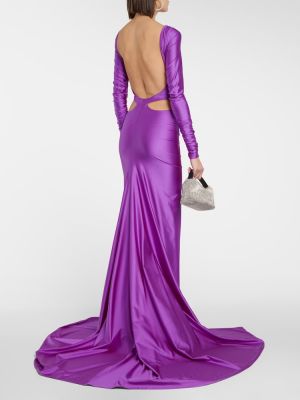 Vestido largo Giuseppe Di Morabito violeta
