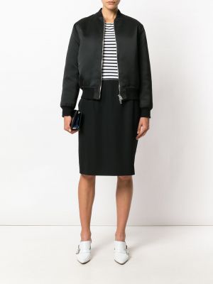 Falda de tubo ajustada Yves Saint Laurent Pre-owned negro