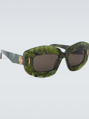 Слънчеви очила Loewe зелено