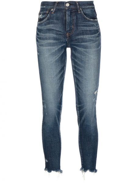 Accorciato jeans skinny Vintage ▾ Moussy Vintage, blu
