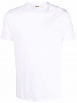 Camiseta con bolsillos Zadig&voltaire blanco