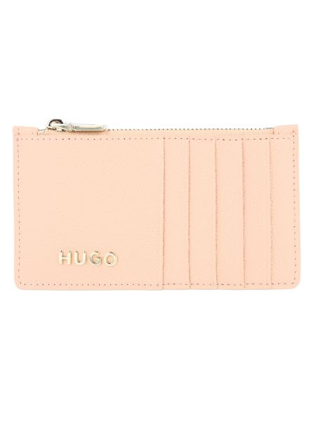 Portafoglio Hugo rosa