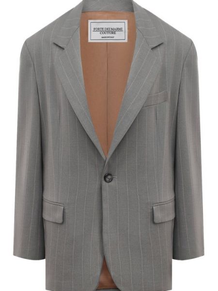 Пиджак Forte Dei Marmi Couture серый